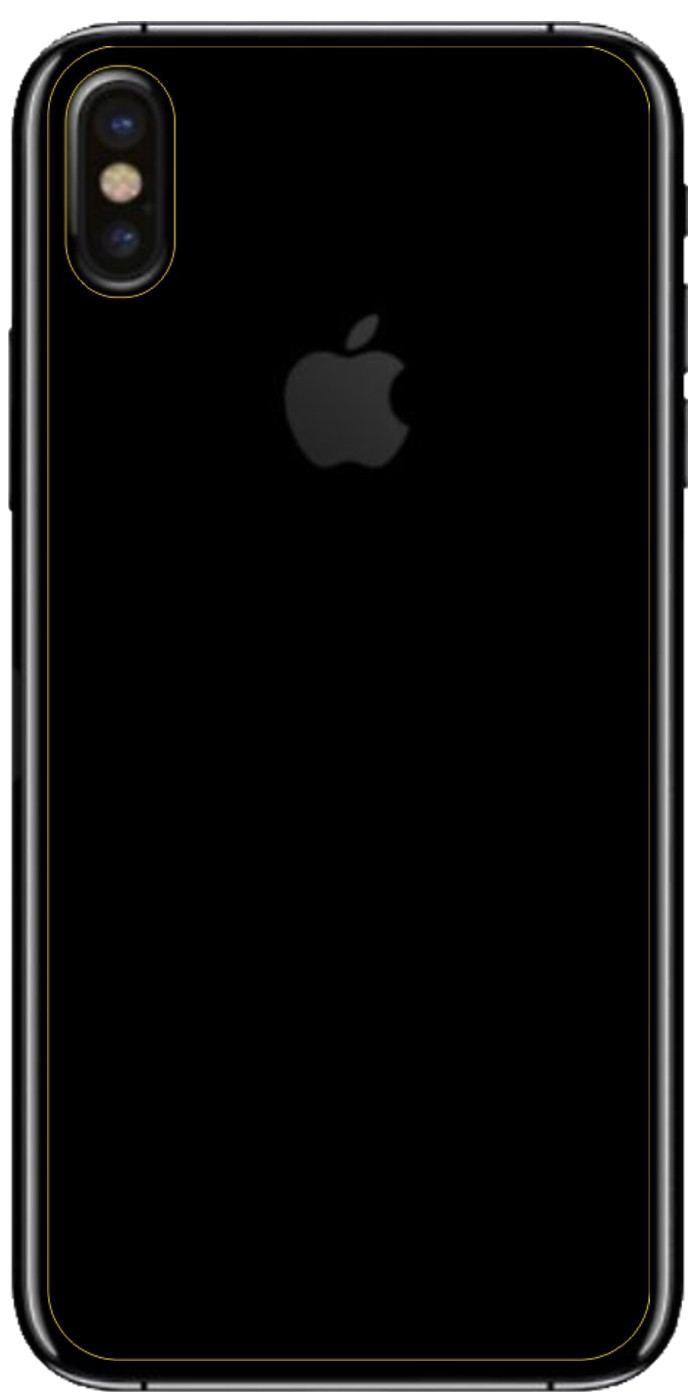4x Schutzfolie matt für Apple iPhone 8 Rückseite D (6)
