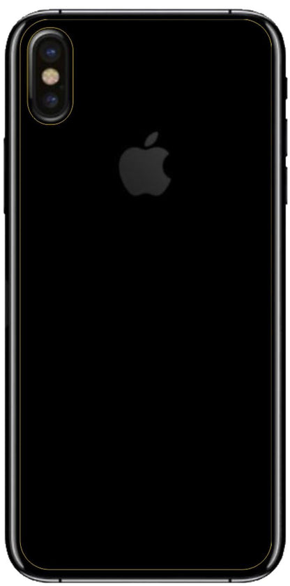 4x Schutzfolie matt für Apple iPhone 8 Rückseite D (6)