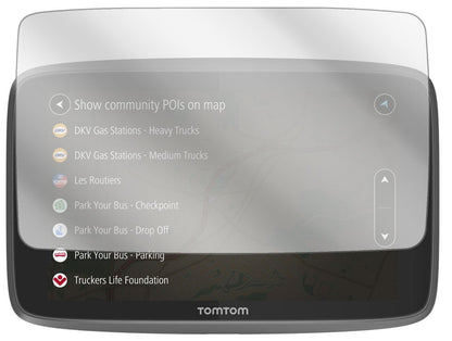 3x Schutzfolie klar für TomTom Go Professional 620 (2)