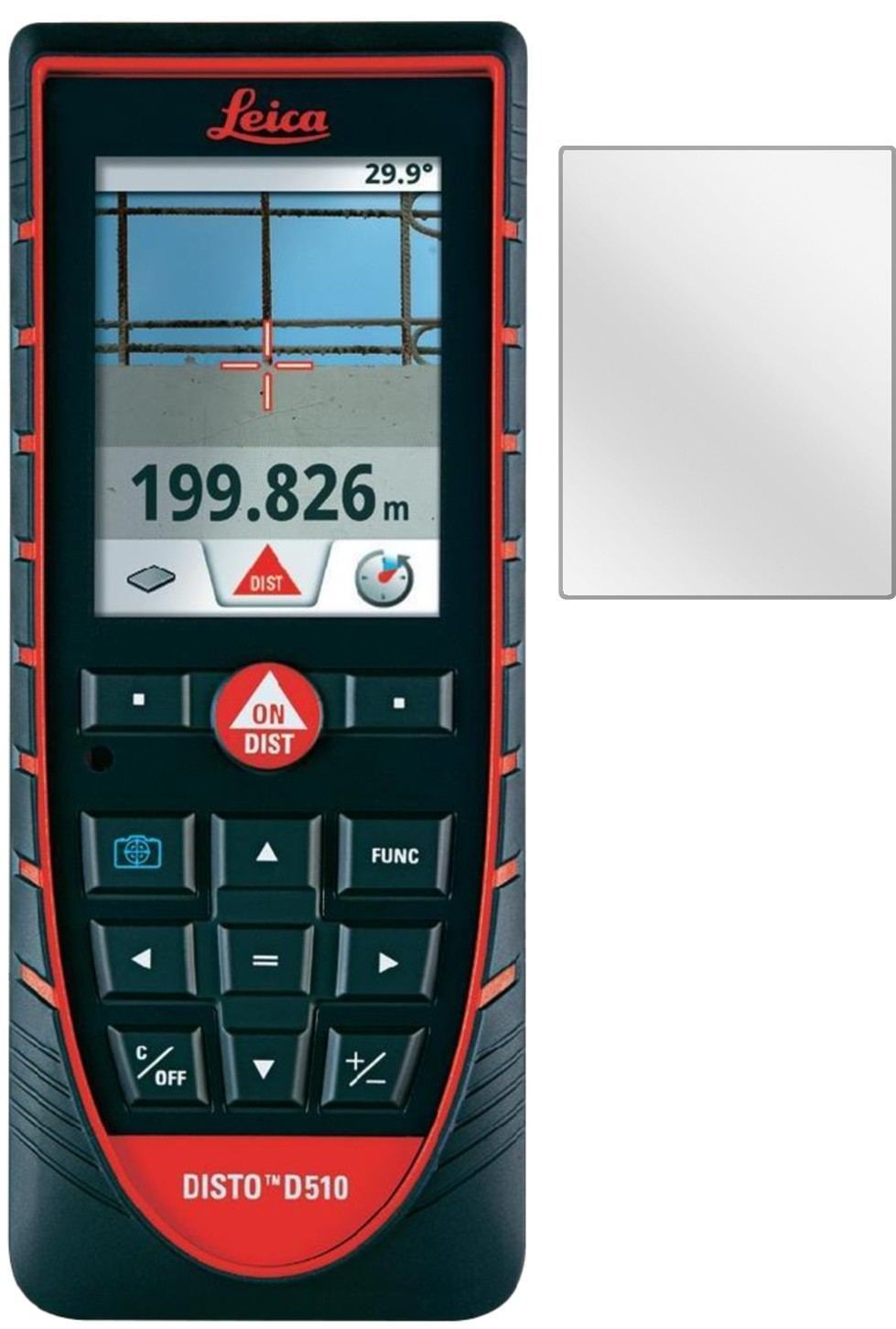 3x Schutzfolie klar für Leica DISTO 510 Display-Sc (2)