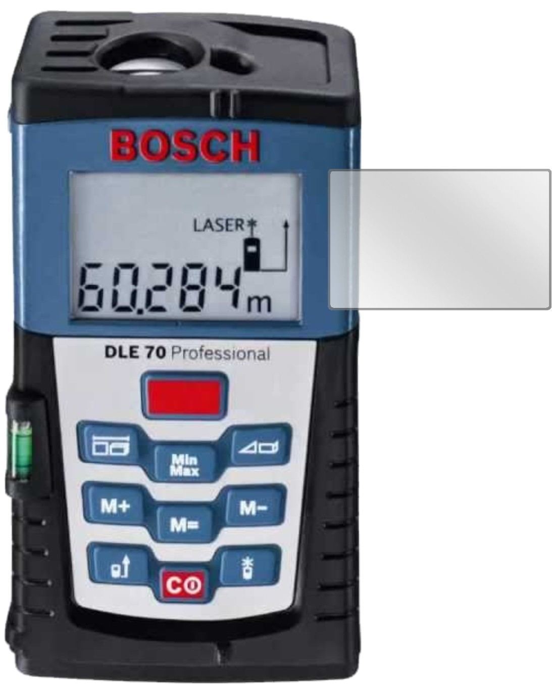 3x Schutzfolie klar für Bosch DLE 70 Professional  (2)