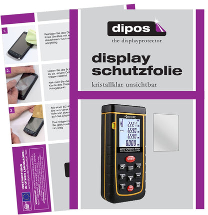 3x Schutzfolie klar für Tacklife A-LDM01 40 Advanc (1)