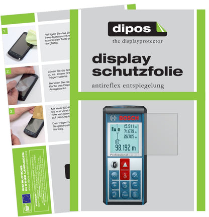 3x Schutzfolie matt für Bosch Professional GLM 100 (1)