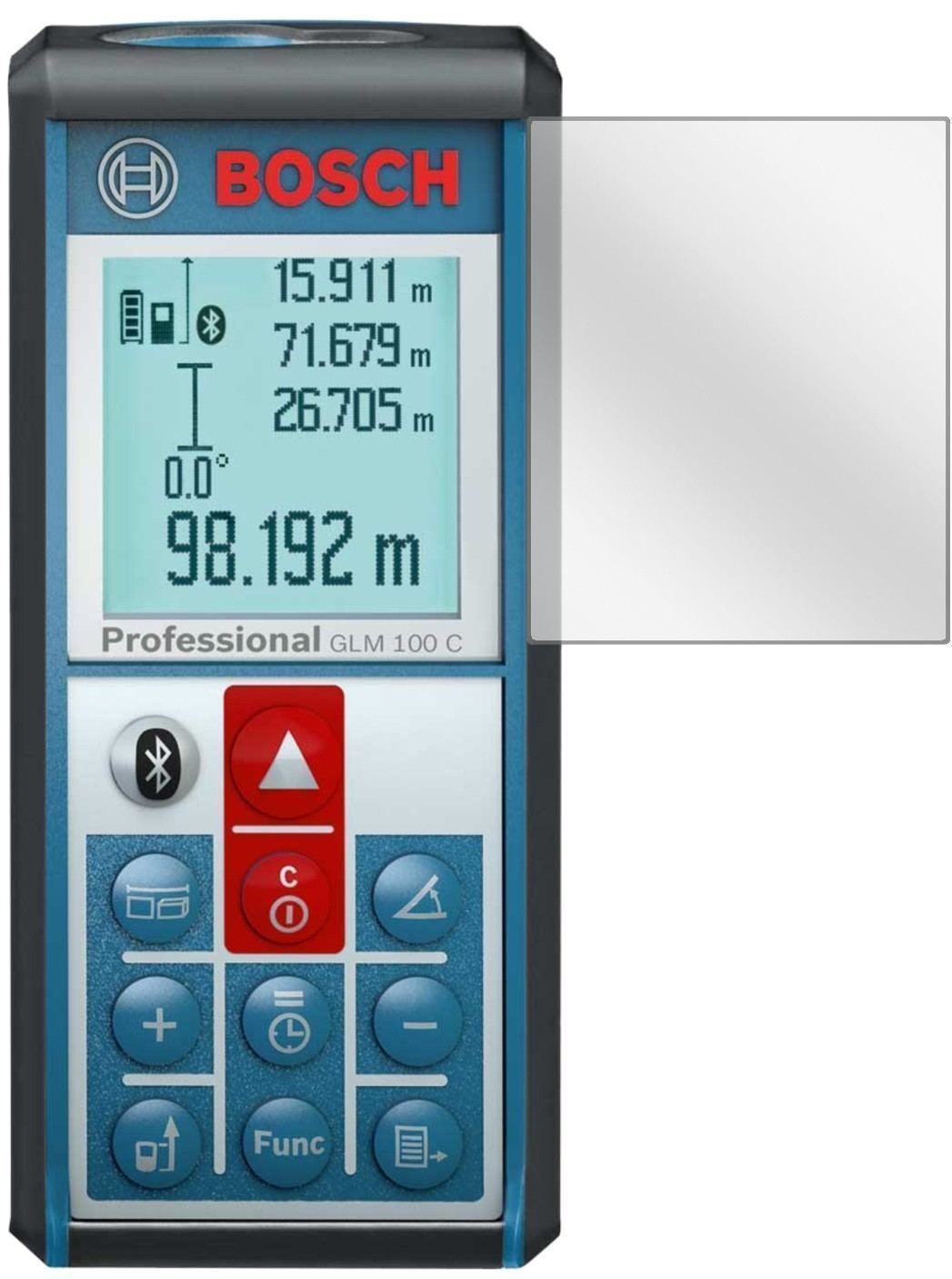 3x Schutzfolie klar für Bosch Professional GLM 100 (2)