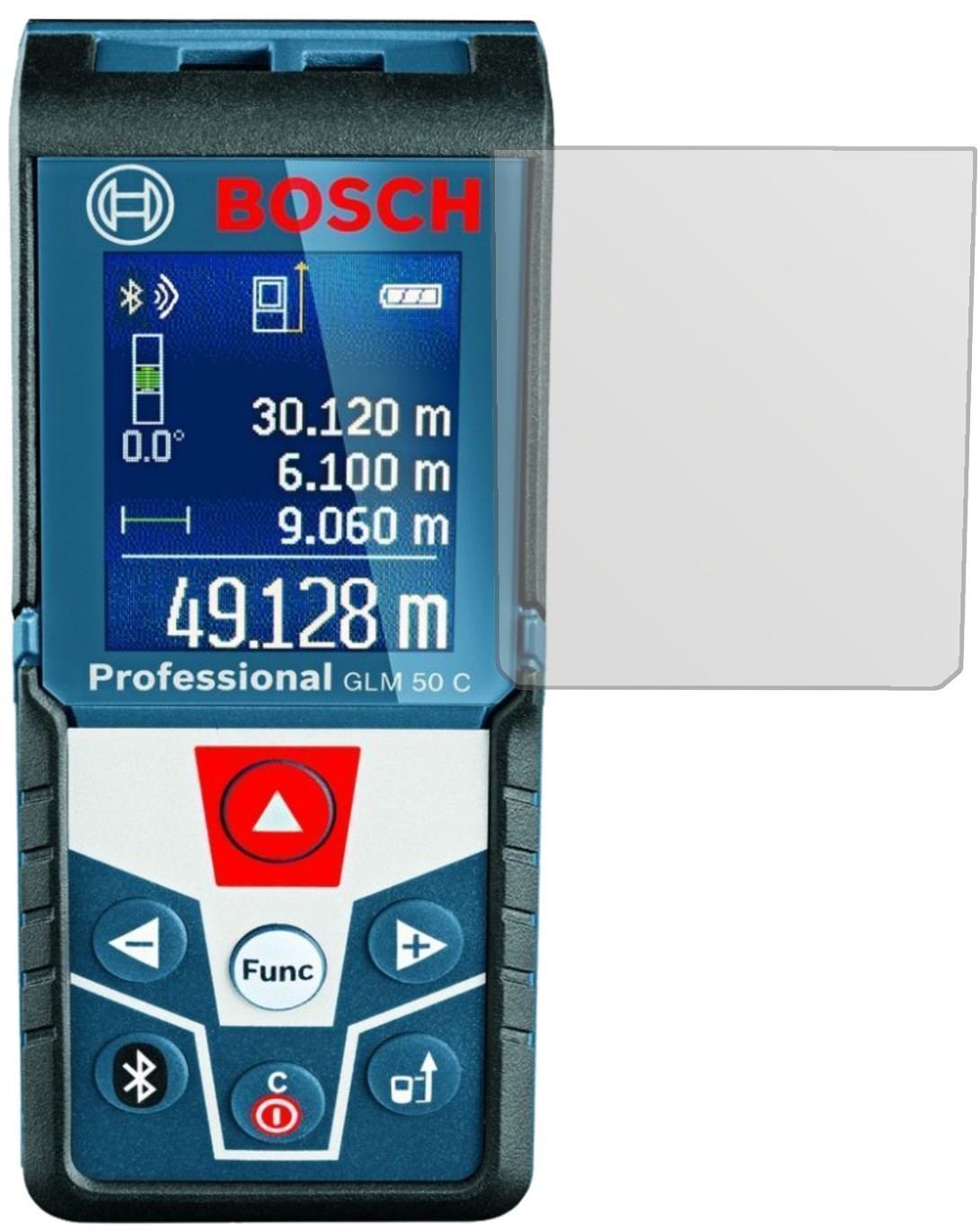 3x Schutzfolie matt für Bosch Professional GLM 50  (2)