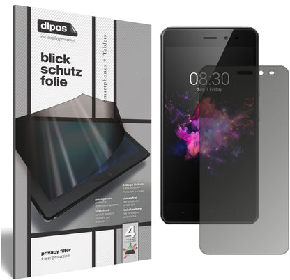 Blickschutzfolie für TP-LINK Neffos X1 Lite matt S (1)