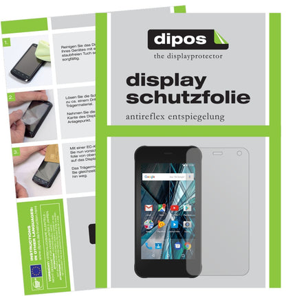 6x Schutzfolie matt für Archos Sense 47X Display-S (1)