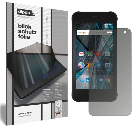 Blickschutzfolie für Archos Sense 47X matt Schutzf (1)