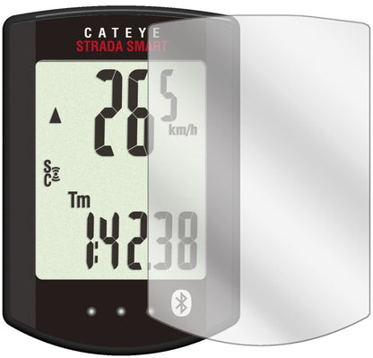 3x Schutzfolie klar für Cateye CC-RD500B Strada Sm (2)