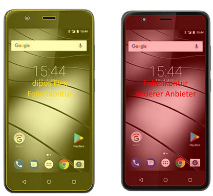 3x 3D Full Cover Schutzfolie für Gigaset GS270 Plu (2)