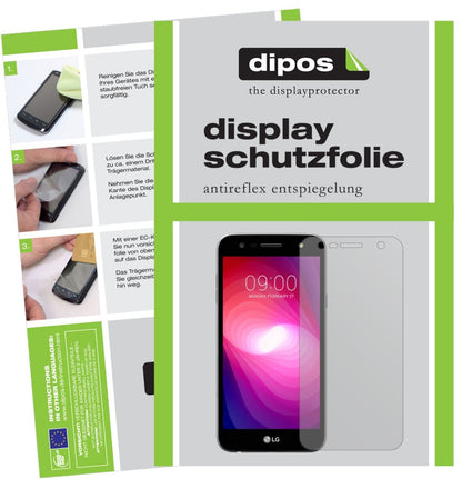 6x Schutzfolie matt für LG X Power 2 Display-Schut (1)