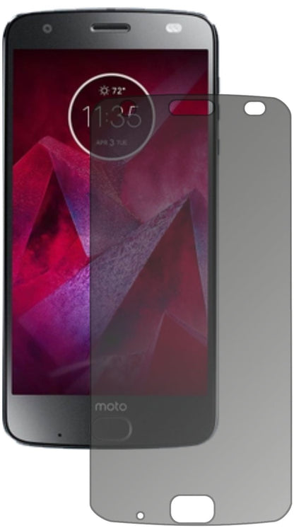 Blickschutzfolie für Lenovo Moto Z2 Force matt Sch (2)