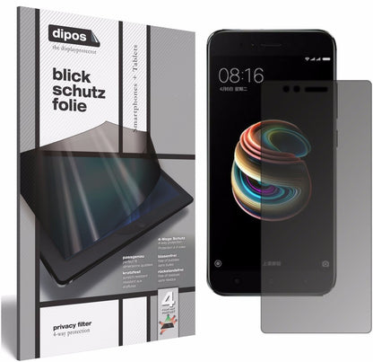 Blickschutzfolie für Xiaomi Mi 5X matt Schutzfolie (1)