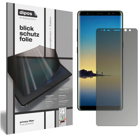 Blickschutzfolie für Samsung Galaxy Note 8 matt Sc (1)
