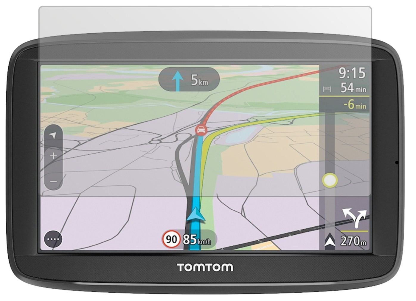 3x Schutzfolie matt für TomTom Via 62 Display-Schu (2)
