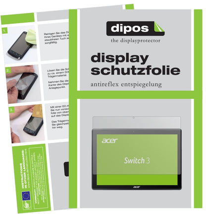 2x Schutzfolie matt für Acer Switch 3 SW312-31 Dis (1)