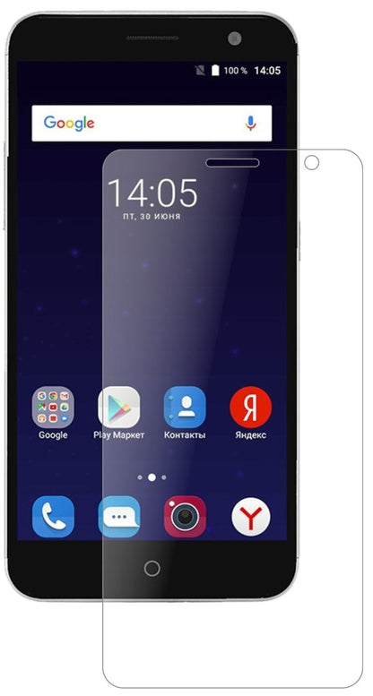 2x 9H Schutzfolie matt für ZTE Blade V7 Plus Panze (2)