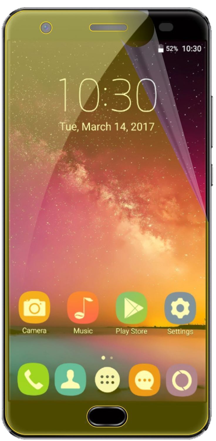 3x 3D Full Cover Schutzfolie für Oukitel K6000 Plu (3)