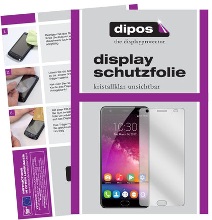 6x Schutzfolie klar für Oukitel K6000 Plus Display (1)