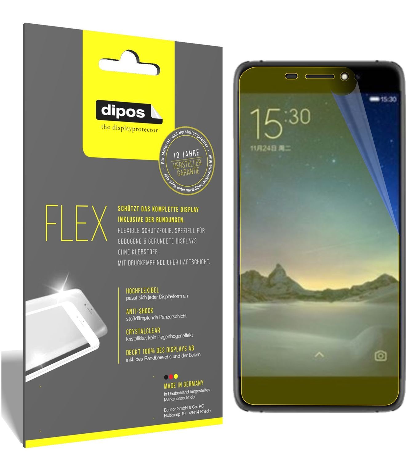 3x 3D Full Cover Schutzfolie für Ulefone S8 Pro (1)