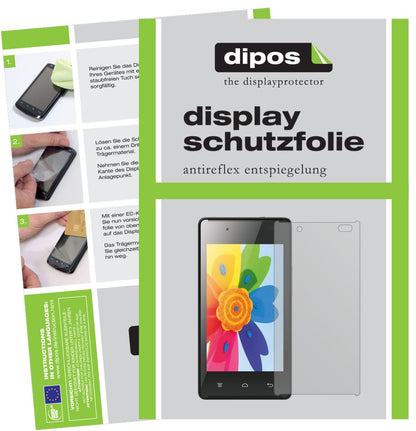 6x Schutzfolie matt für Hisense HS-U610 Display-Sc (1)