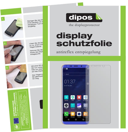 6x Schutzfolie matt für BLUBOO S8 Display-Schutzfo (1)
