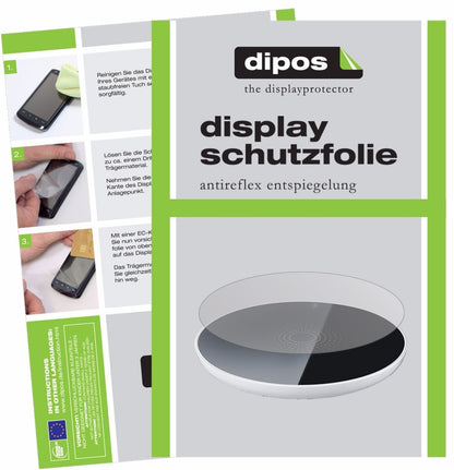 3x Schutzfolie matt für CSL Qi Wireless Ladegerät  (1)