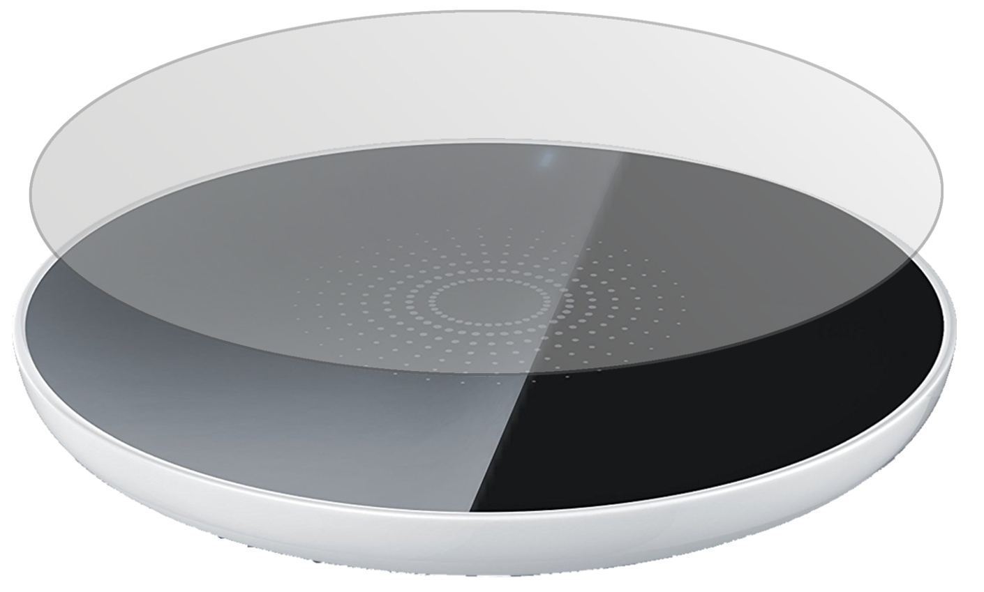 3x Schutzfolie matt für CSL Qi Wireless Ladegerät  (2)
