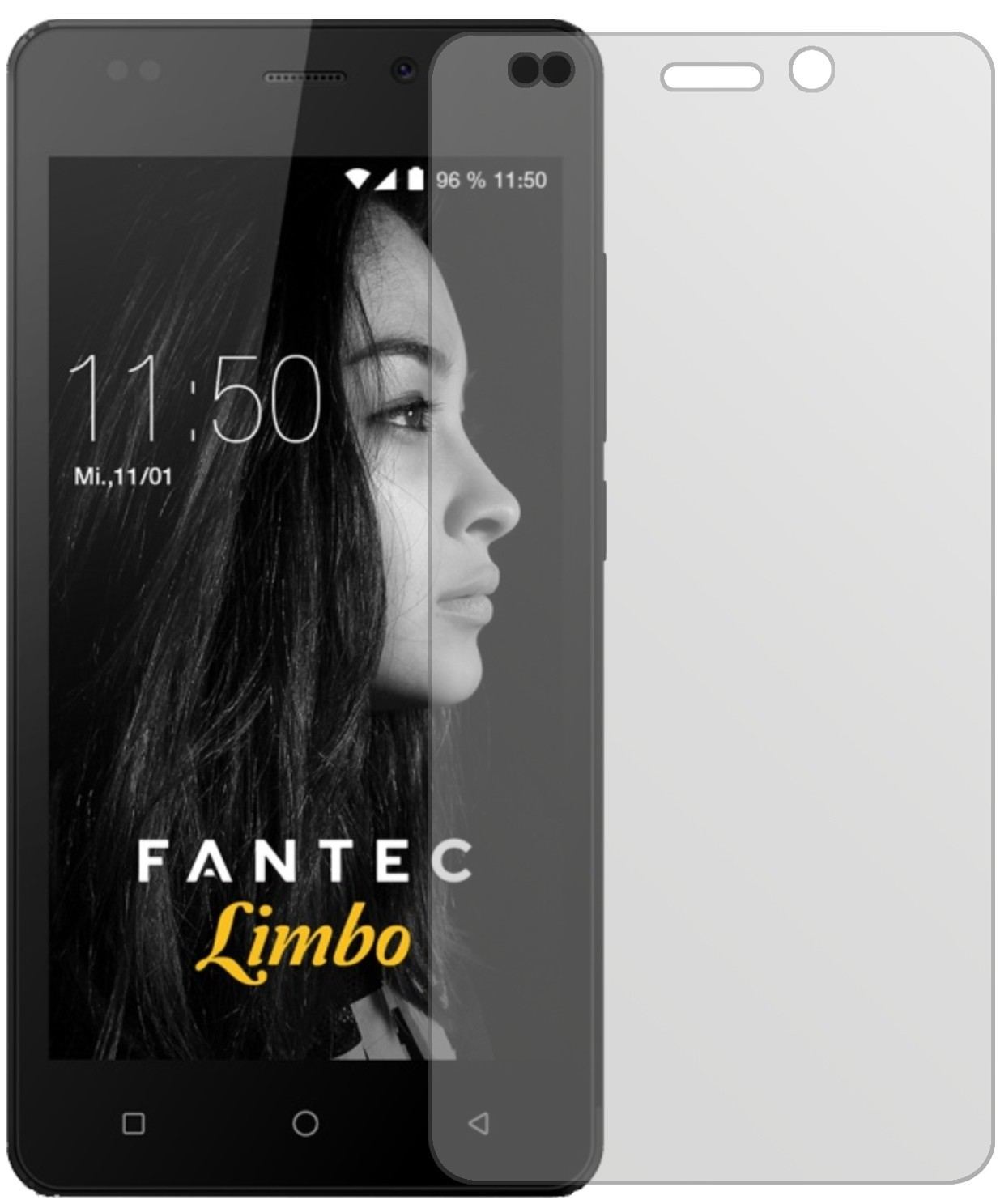 6x Schutzfolie matt für Fantec Limbo Display-Schut (2)