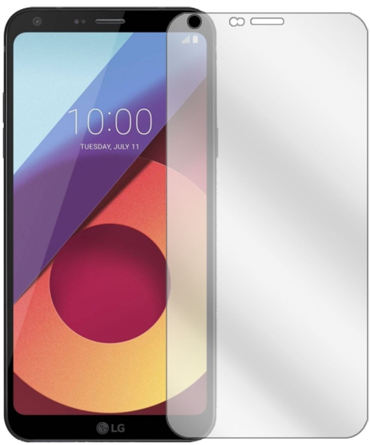 2x Schutzfolie klar für LG Q6+ Display-Schutzfolie (2)