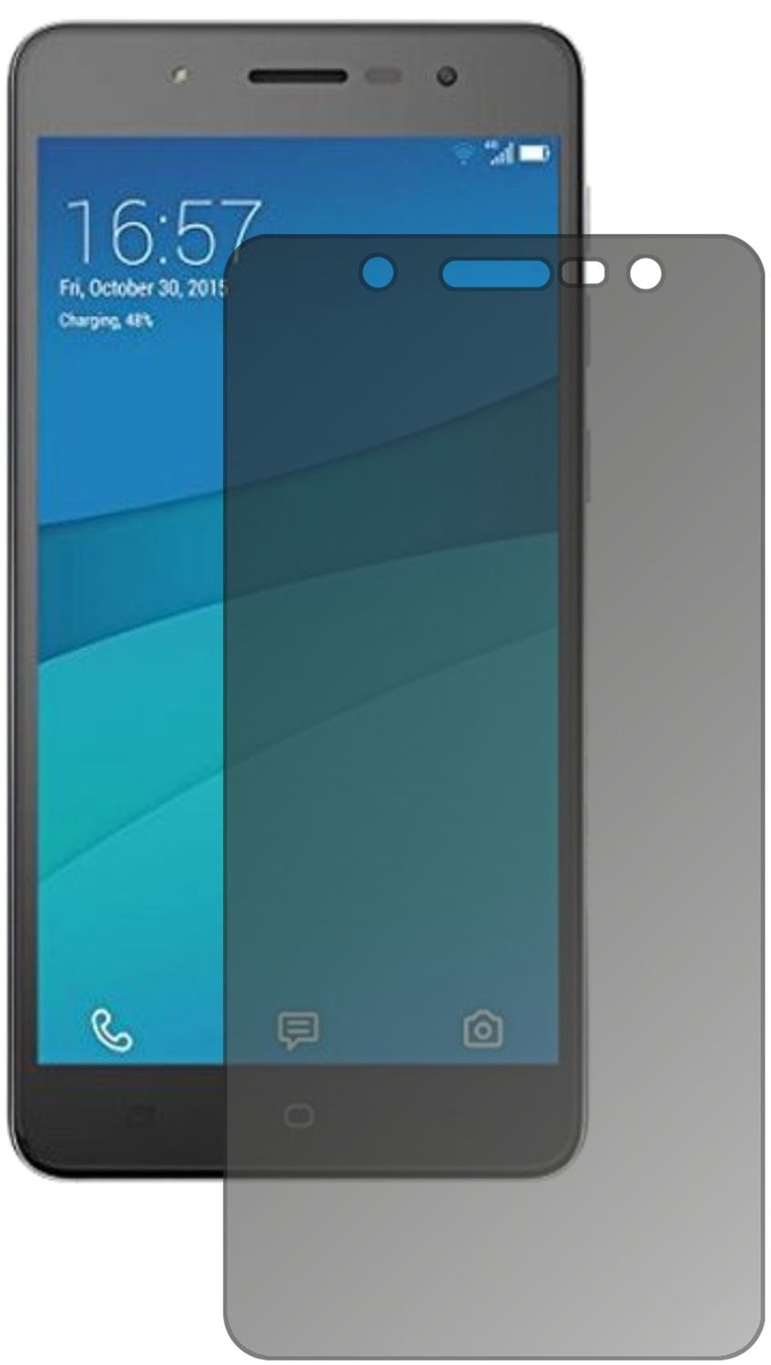 Blickschutzfolie für Hisense L695 matt Schutzfolie (2)