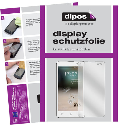6x Schutzfolie klar für Hisense HS-U971AE Display- (1)