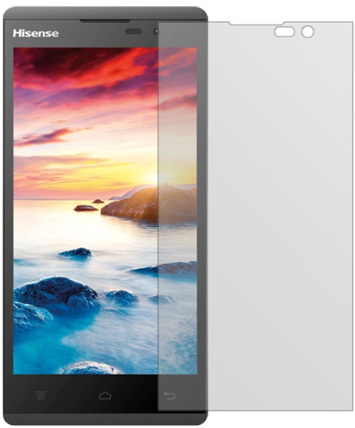 6x Schutzfolie matt für Hisense Sero 5 L691 Displa (2)