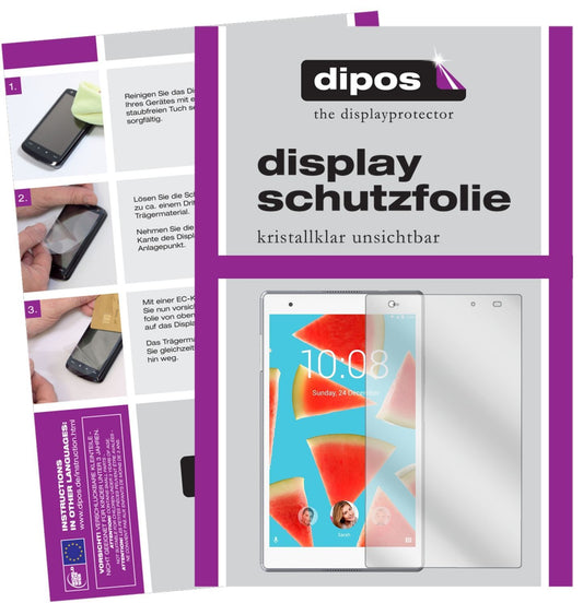2x Schutzfolie klar für Lenovo Tab4 8 TB-8504F Dis (1)