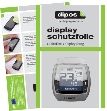3x Schutzfolie matt für Bosch Intuvia Active Line  (1)