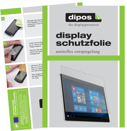 2x Schutzfolie matt für Alcatel PLUS 12 Display-Sc (1)