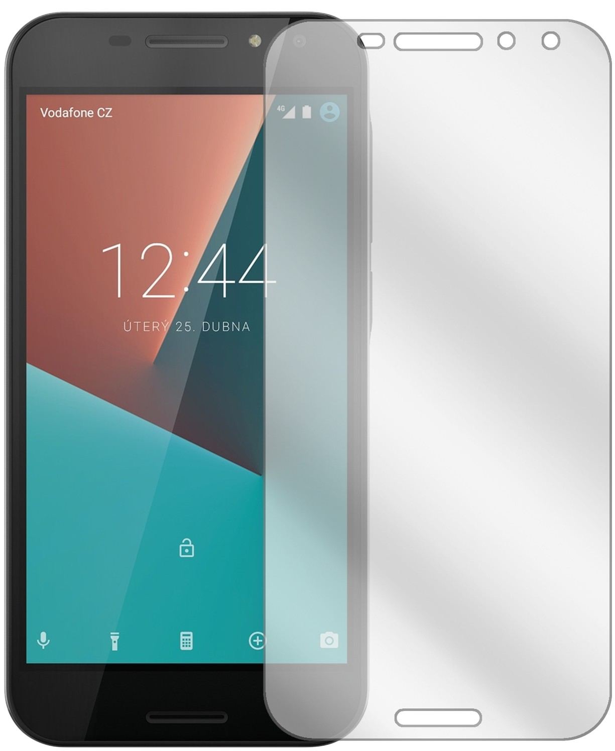 6x Schutzfolie klar für Vodafone Smart N8 Display- (2)