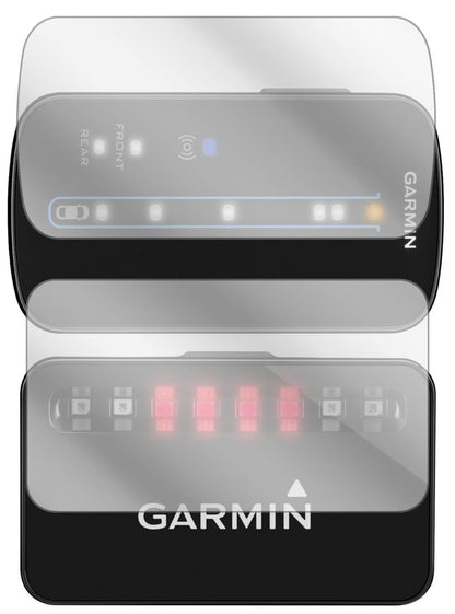 3x Schutzfolie klar für Garmin Varia Fahrrad-Radar (2)