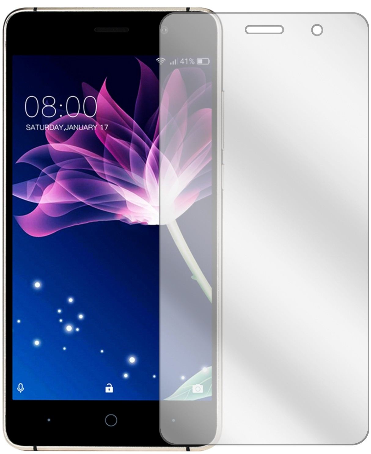 6x Schutzfolie klar für Doogee X10 Display-Schutzf (2)