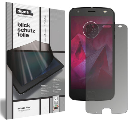 Blickschutzfolie für Lenovo Moto Z2 Play matt Schu (1)
