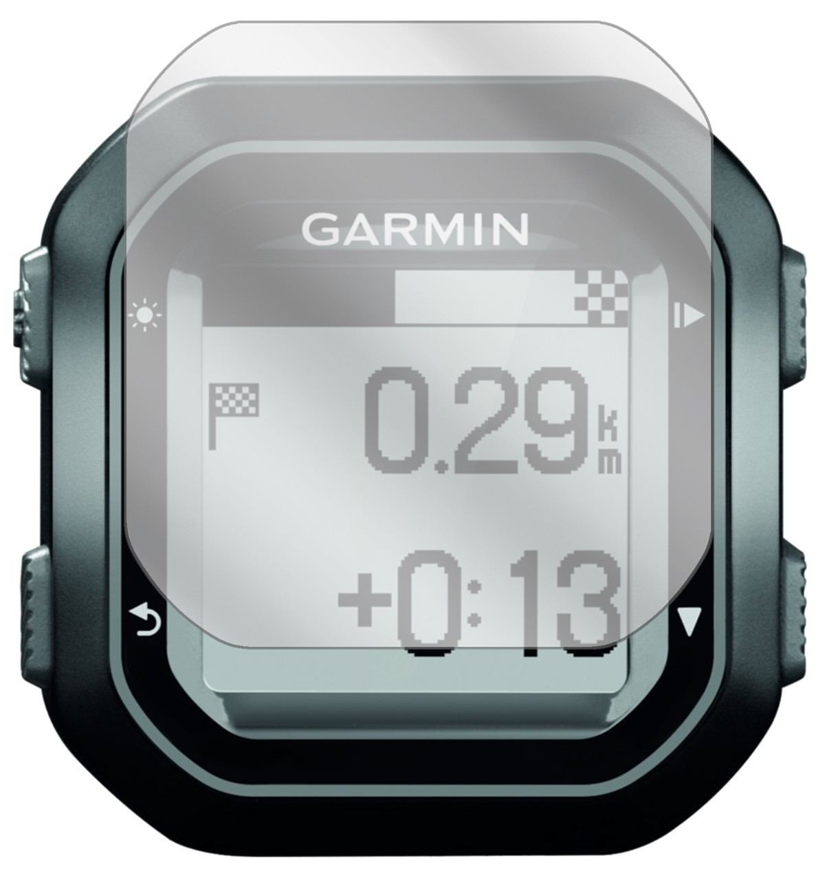 6x Schutzfolie klar für Garmin Edge 25 Display-Sch (2)