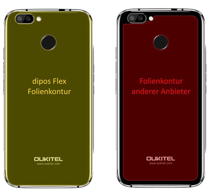 3x 3D Full Cover Schutzfolie für Oukitel U22 Rücks (2)