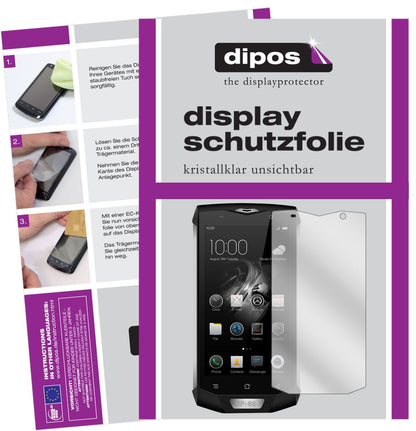 6x Schutzfolie klar für Blackview BV8000 Pro Displ (1)