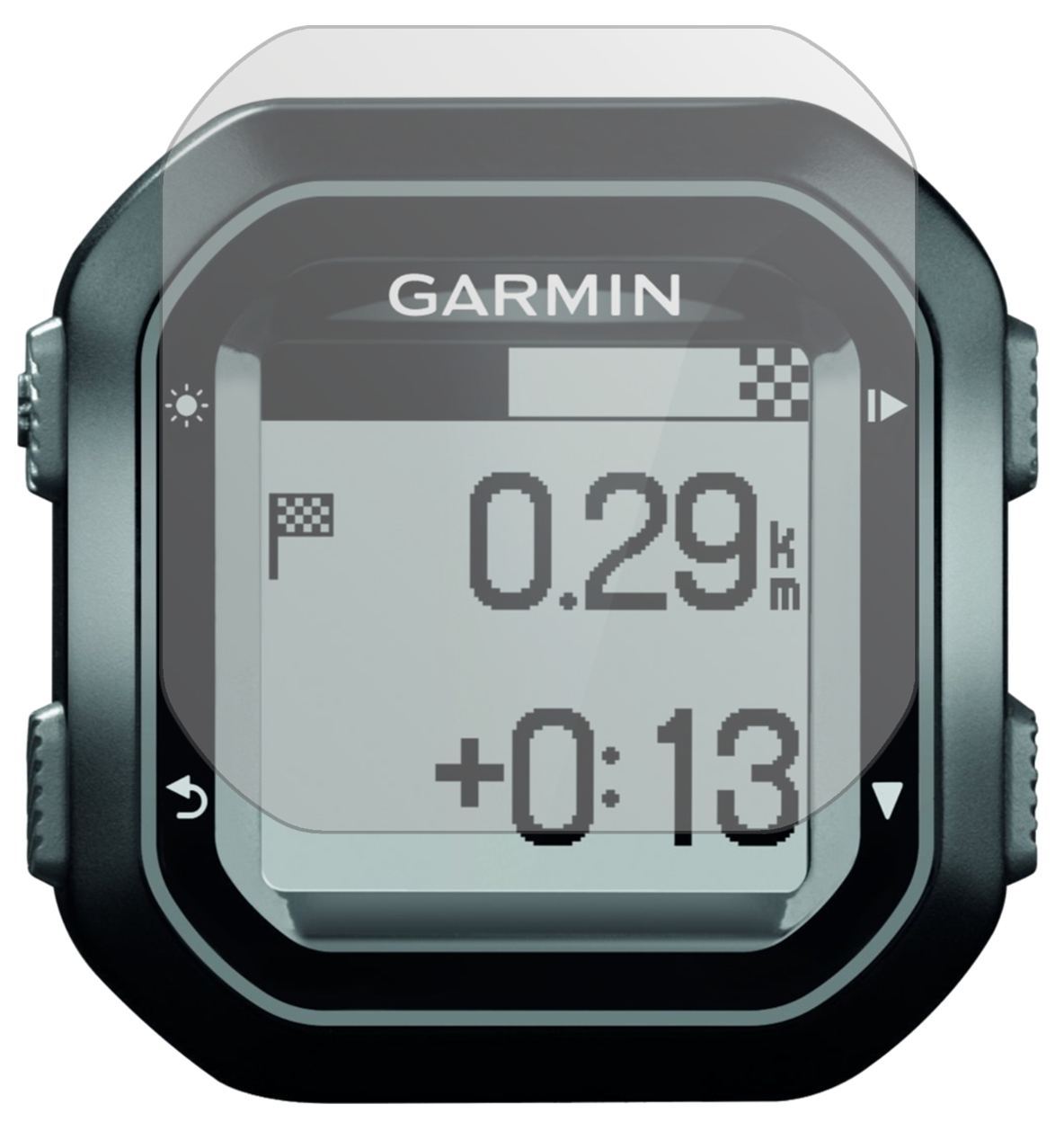 6x Schutzfolie matt für Garmin Edge 20 Display-Sch (2)