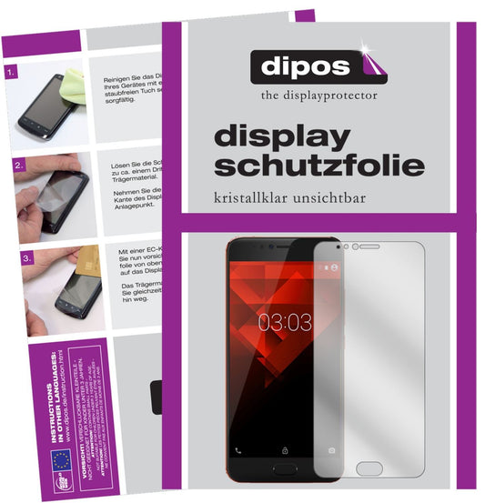 2x Schutzfolie klar für NOA Element H10LE Display- (1)