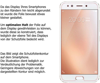 6x Schutzfolie matt für Vivo X9s Display-Schutzfol (6)