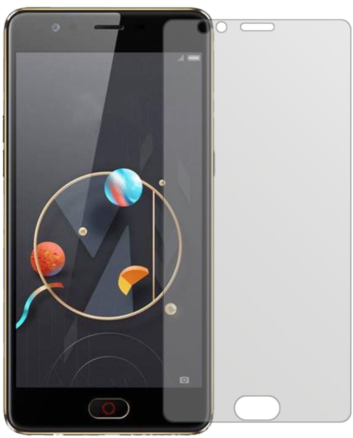 6x Schutzfolie matt für Archos Diamond Alpha Displ (2)