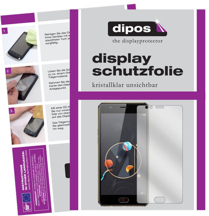 6x Schutzfolie klar für Archos Diamond Alpha Displ (1)