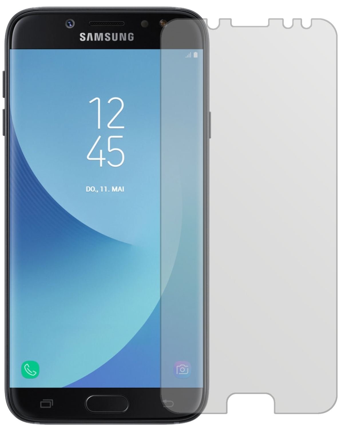 6x Schutzfolie matt für Samsung Galaxy J7 2017 Dis (2)