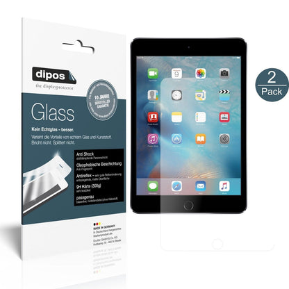2x 9H Schutzfolie matt für Apple iPad Mini 4 Panze (2)